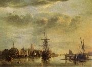 Aelbert Cuyp The Meuse by Dordrecht